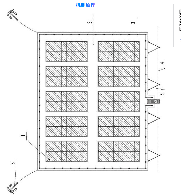 光伏科普:水上浮筒光伏發電系統(圖1) 上海水上浮筒光伏發電系統